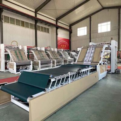 China Máquina de estratificação ondulada de papel 30KW da caixa feita sob encomenda à venda