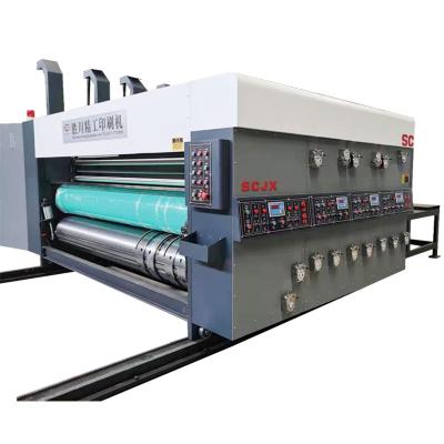 China Corrugated Box Printing Machine Cardboard Box Printing Machine Printer Slotter Machine for sale