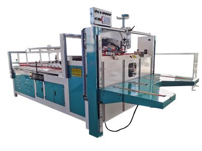 China 3 layer Semiauto Corrugated Carton Folder Gluer Machine For Box Gluing Folding for sale