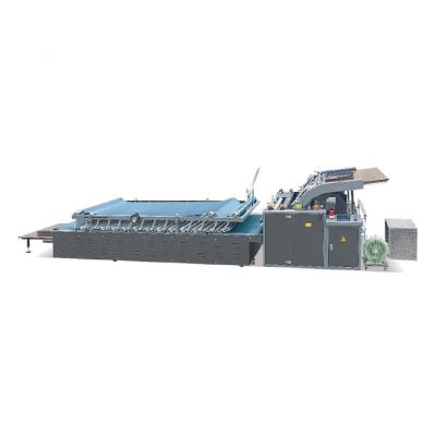 China Water Based Cardboard Semi Automatic Flute Laminator 1100 for sale