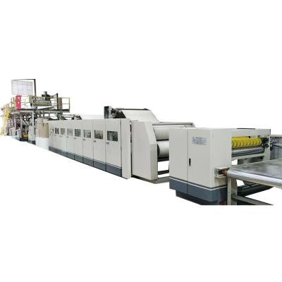China Carton Packaging 5 Ply Corrugated Carton Production Line Machine for sale