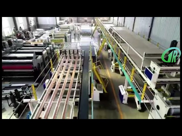Factory production line video