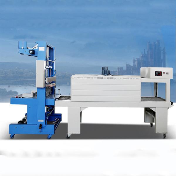 Quality Mineral Water Foam Carton PE Film Shrink Wrapping Machine Semi Automatic for sale