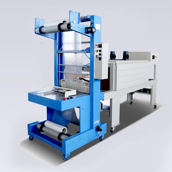 Quality Mineral Water Foam Carton PE Film Shrink Wrapping Machine Semi Automatic Customized for sale