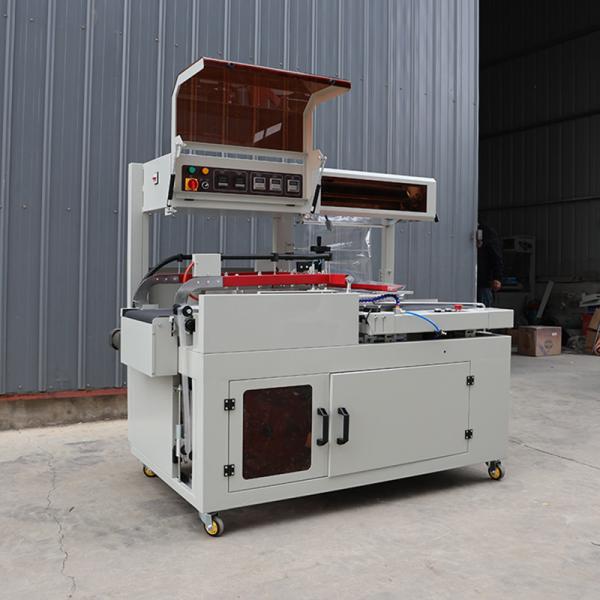Quality Full Automatic 1.35KW Heat Shrink Tunnel Wrapping Machine Conveying Speed 0-10m/min for sale