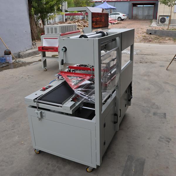 Quality 6kg/M2 Air Pressure L Sealer Shrink Wrap Machine PLC Control L Sealer Packing for sale