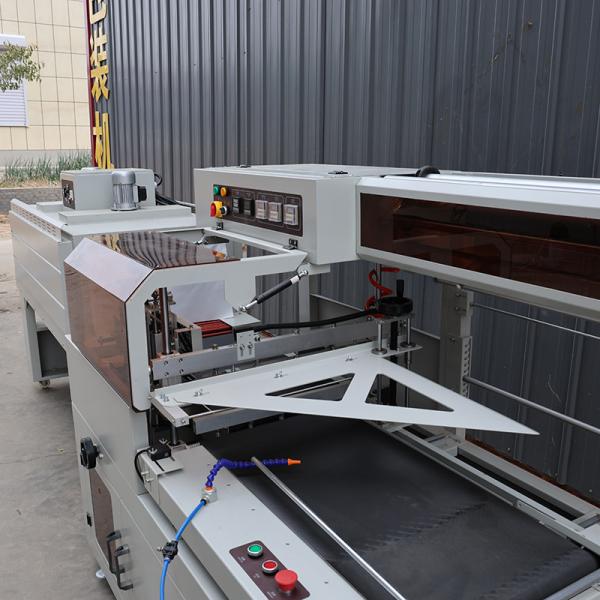 Quality Pneumatic Heat Shrink Film Packaging Machine PLC Control High Speed Shrink for sale