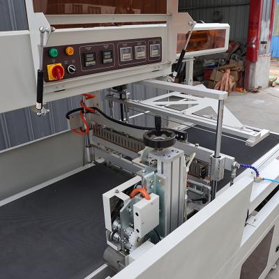 China Stainless Steel Side Seal Shrink Wrap Machine 220V With PLC Control System for sale