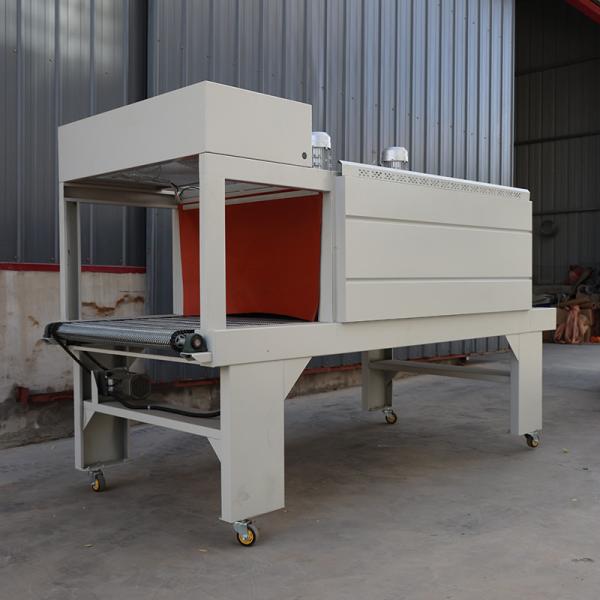 Quality 8Kg/cm2 Semi Automatic Shrink Wrap Machine Cuff Packing Machine For Farms for sale