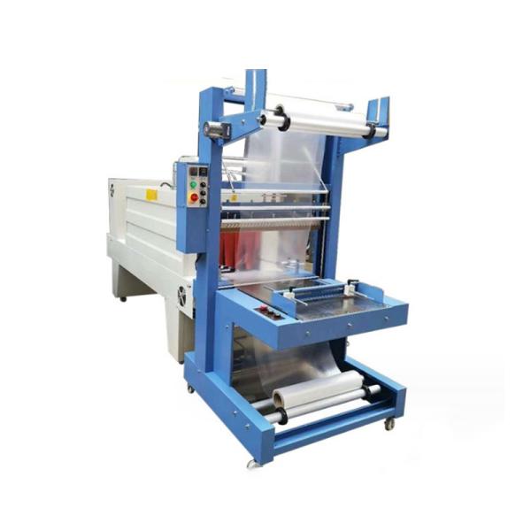 Quality PLC Control Cuff Style Shrink Film Wrapping Machine With 0 - 15m/Min Conveying Speed for sale