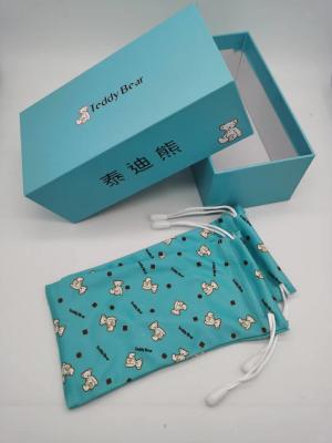 Китай Красочные детские мягкие солнцезащитные очки, футляр для очков, мешочек на шнурке продается