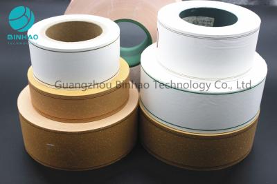 China Cig / Tobacco Filter Paper Pearlized Hot Stamping Printing Perforation Smooth Surface Tipping Paper for sale