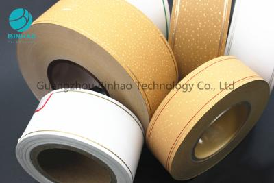 China Cigarette Packaging Tobacco Filter Paper Roll Print Hot Stamp Transferred for sale