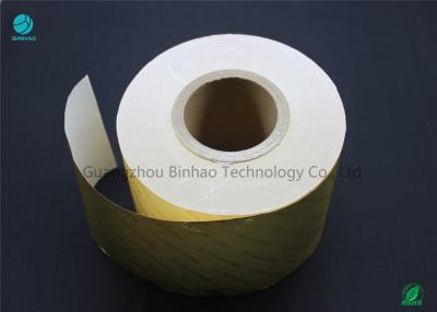 Chine Papier de papier aluminium d'or d'OEM avec graver l'emballage en refief adapté aux besoins du client d'aluminium de logo/tabac à vendre