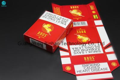 Китай Случай сигареты бумаги цвета слоновой кости изготовленный на заказ, король Размер табака 25 ПК упаковывая продается