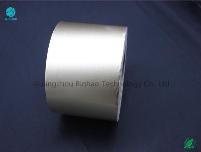 China Rollo suave y brillante del papel de papel de aluminio para el empaquetado interno del cigarrillo en venta