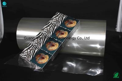 Chine Haut film d'emballage de PVC d'aspect visuel de limpidité pour le taux 5% de rétrécissement de cigare à vendre