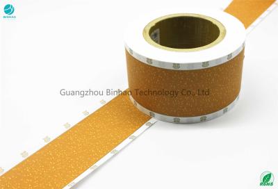 China Arte perforado del amarillo del corcho del papel de filtro del tabaco del CU 200 en venta