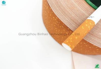 China Bobbin Length 2400-3000M Cork Tipping Paper Yellow for sale