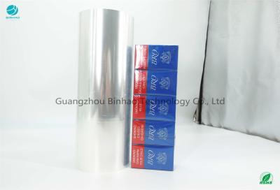 China Filme de empacotamento do PVC do diâmetro exterior menos de 400mm para o cigarro à venda