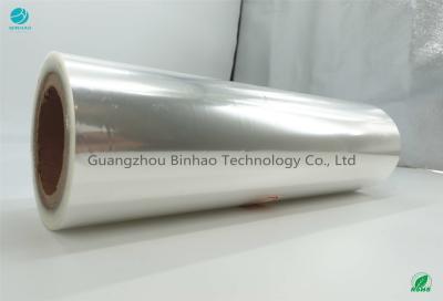 中国 タバコの幅バイアス0mmのための0.218 q/m透明なポリ塩化ビニールのフィルム 販売のため