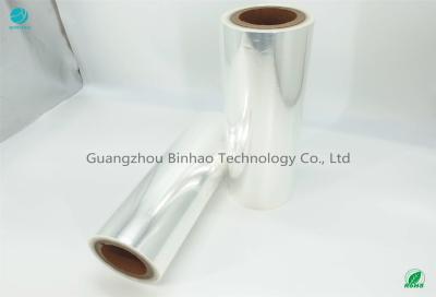 China Película de empaquetado del PVC de la base desnuda 76m m del tabaco de la prueba del polvo en venta