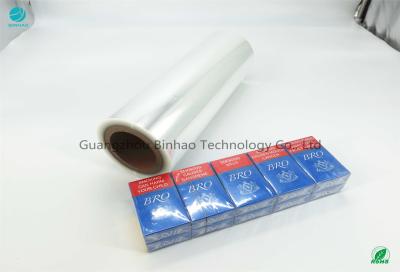 China 350mm PVC Packaging Film Clean Side Roll For Tobacco for sale