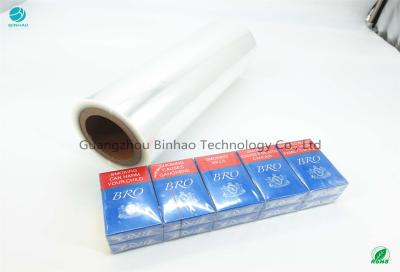 China Water Resistant 10u Solf Surface Tobacco PVC Packaging Film for sale