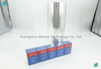 China ISO9001 Clear Anti Static 76mm Tobacco PVC Packaging Film for sale