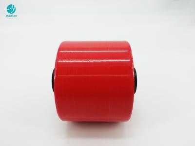 China cinta modificada para requisitos particulares rasgón auto-adhesivo rojo brillante del sobre de 3.5m m para el paquete de FMCG en venta