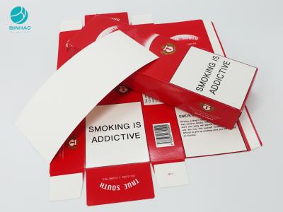 China Logo Printed Eco-Friendly Cardboard Cases For Tobacco Cigarette Packaging for sale
