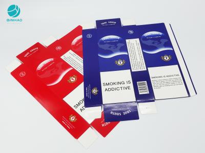 Китай Подгонянный печатающ горячий штемпелюя случай картона дизайна для упаковки сигареты продается