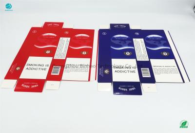 China As caixas de cigarro personalizaram a cor da saturação de Logo And Size Cardboard High à venda