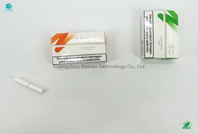 China Os casos do pacote do E-cigarro de HNB personalizaram o papel descorado de polpa química à venda
