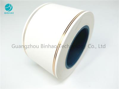 China Binhao Tipping Paper With Two Golden Line For Cigarette Filter 34gsm for sale