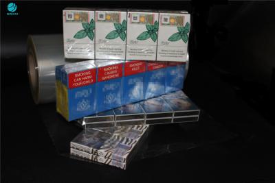 China 20 Micron Cigarette Cellophane Bopp Film For Soft Packs Over Wrapping for sale