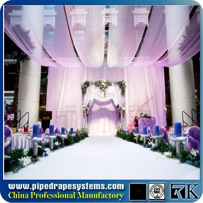 China 2017 portable event backdrop stand/stand and drape for wedding decoration/wholesale pipe and drape kits for sale