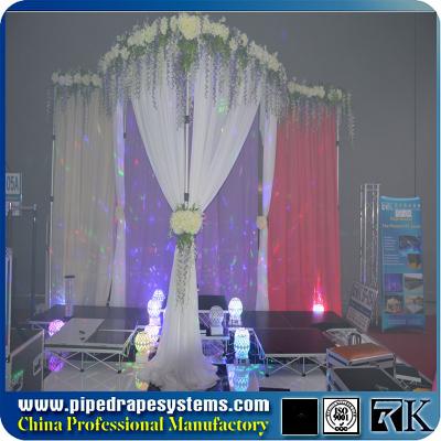 China Beautiful pipe and drape backdrop ,easy setup pipe systems for sale for sale