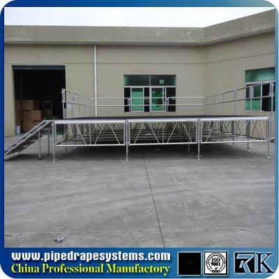 China modular portable stage 4ft x 4ft indoor/outdoor concert stage for sale