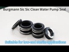 Sic Sic Clean Water Rubber Bellows Pump Seal Replace MG seal