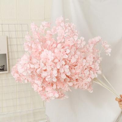 China New Arrival Durable Wedding Arch Flowers 4 Forks Cherry Blossom Wedding Decoration Flowers for sale