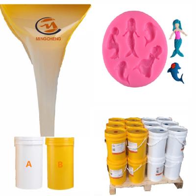 China RTV-2 LIQUID SILICONE RUBBER PLATINUM CURED RESIN CRAFTS MOULDING SILICONE for sale