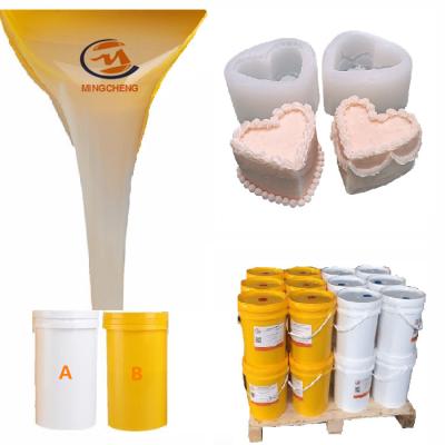 China Rtv-2 Platinum Cure Silicone Liquid Rubber Life Casting Silicone Food Safe Addition Type for sale