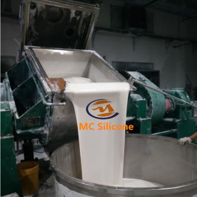 China 25 costa A RTV de duas partes Tin Cure Mould Making Silicone branco líquido de borracha com endurecedor à venda