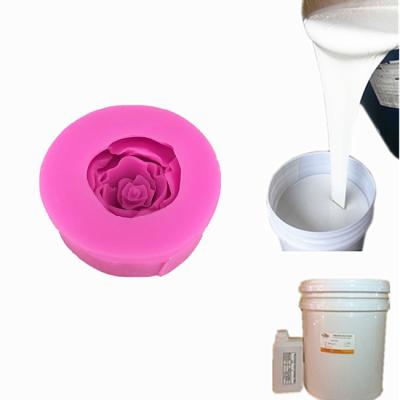 China Tin Cure Molds Making Soft RTV2 Silicone Rubber Liquid For Art Candle Molds for sale