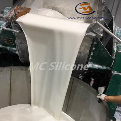 China Goma de silicona blanca suave de Tin Cure RTV2 para la fabricación de los moldes del pote en venta