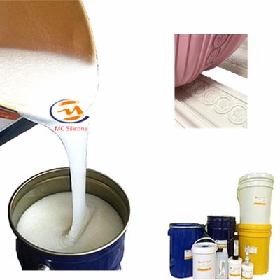China High Tear GRC Molds Flexible Silicone Liquid Rubber 35 Shore A for sale