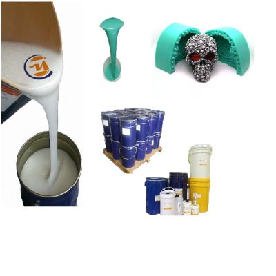 China 15 Shore A Mould Making RTV Liquid Tin Cure Silicone Rubber For Casting Resin Arts Crafts for sale