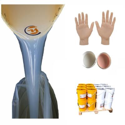 China Elastómetro de silicone flexível macio de categoria médica de 10 costas A para as mãos da prótese à venda