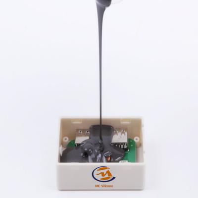 China Grey Electronic Potting Silicone Encapsulants High Temperature Silicone Sealant for sale
